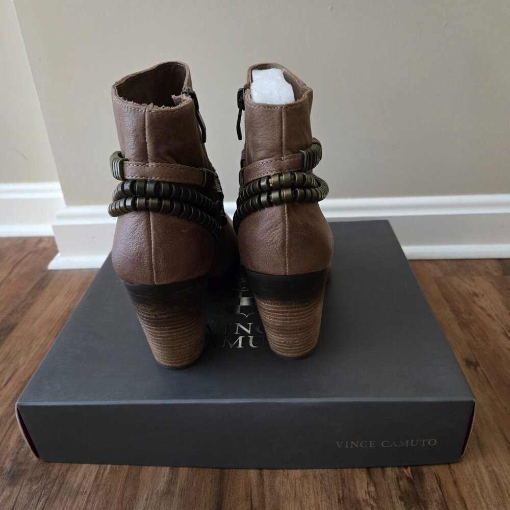Vince Camuto Women's Ankle Bootie - VO-HALLA - Smoke Taupe Size 9.5M - NWT - Picture 3 of 7